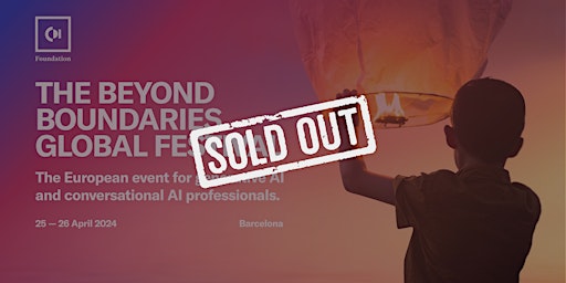 Primaire afbeelding van Beyond Boundaries Global Festival | For Conversational AI Professionals