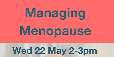 Imagen principal de Managing Menopause