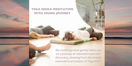 Unique blends of Yoga Nidra, Guided Meditation, Mindfulness & Sound