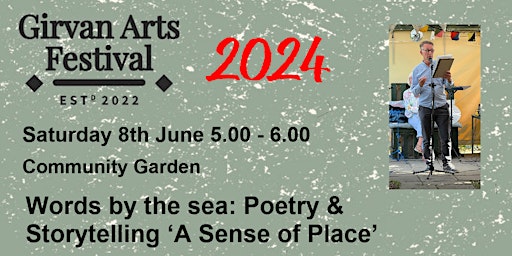 Imagem principal do evento Words by the sea: Poetry & Storytelling ‘A Sense of Place’