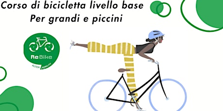 Corso base di bicicletta per grandi e piccini a Maggio