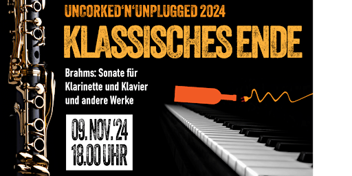Imagem principal do evento uncorked & unplugged: Klassisches Ende