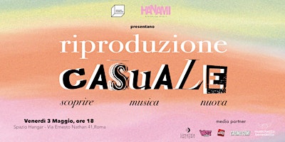 Hauptbild für Riproduzione Casuale - Live Frenèsya acquachiara Pablo Murphy @SpazioHangar
