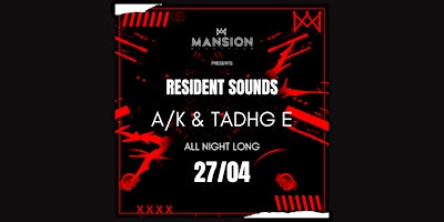 Mansion Mallorca Resident Sounds - Saturday 27/04 primary image