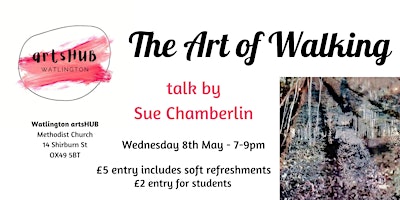 Talk on The Art of Walking by Sue Chamberlin primary image