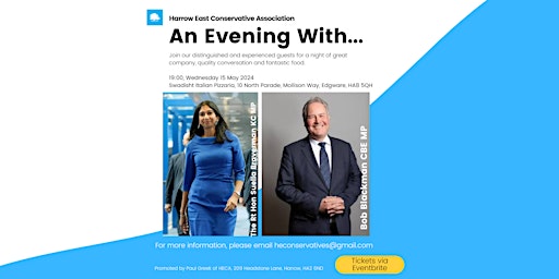 An Evening with Suella Braverman MP primary image