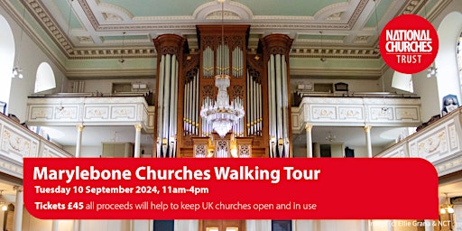 Primaire afbeelding van Marylebone Churches Walking Tour with the National Churches Trust