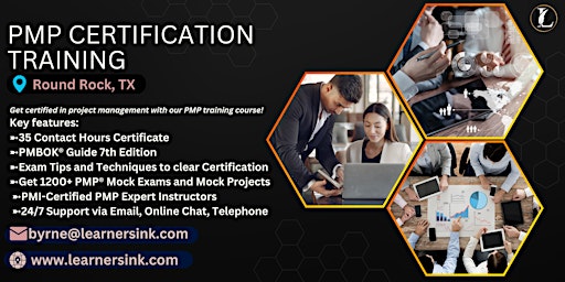 PMP Classroom Certification Bootcamp In Round Rock, TX primary image