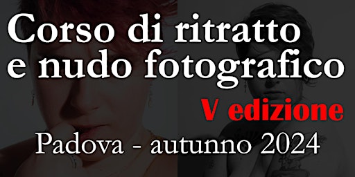 Corso di ritratto e nudo fotografico, V edizione primary image