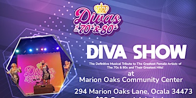 The DIVAS of The 70s & 80s at Marion Oaks Community Center primary image