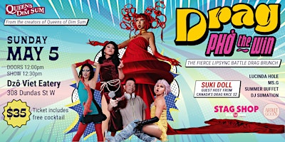 Imagem principal do evento Drag Phở The Win - Asian Heritage Month