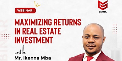 Maximizing Returns on Real Estate Investment. primary image
