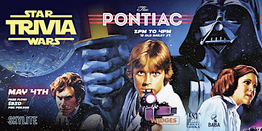 Star Wars Trivia @ The Pontiac primary image