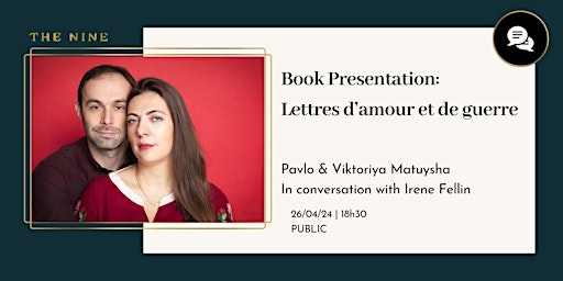 Image principale de Book Presentation & Discussion: Lettres d'amour et de guerre
