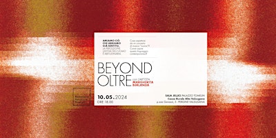 Imagen principal de #INCASSA L'ARTE | Concerto e presentazione BEYOND/OLTRE