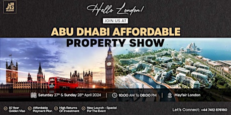 Aldar Affordable Property Show London