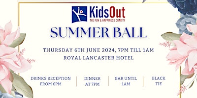 KidsOut Summer Ball primary image