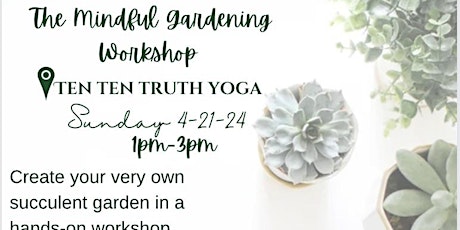 The mindful craftier presents: succulents gardens ~ herbal treats & drinks