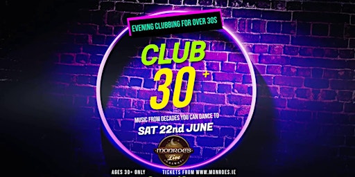 Image principale de CLUB 30 - GALWAY