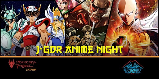 Imagem principal do evento J-GDR Anime Night