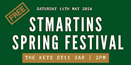 St Martin's Spring Festival
