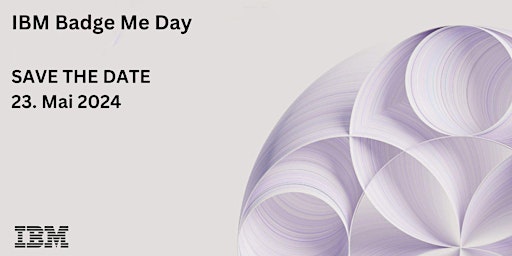 Immagine principale di SAVE THE DATE: IBM Badge me day 