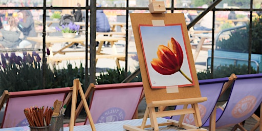 Imagen principal de Tulpen schilderen workshop in Hillegom: 10h, 13h, 16h