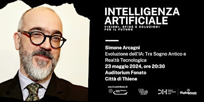 Simone Arcagni | Intelligenza Artificiale: visioni, sfide e soluzioni primary image