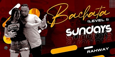 Imagem principal do evento May, Bachata (Level 1) Sundays 7-8pm (4 classes)