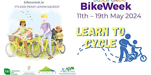 Imagem principal do evento Learn to Cycle - Bray - Bike Week - 2:15PM ( Ballywaltrim Basketball Court)