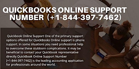 QuickBooks Online Support Number  (+1-844-397-7462)