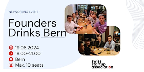 Imagen principal de Founders Drinks: Bern 19.06.2024