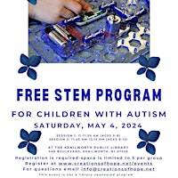 Free STEM Program for Children with Autism Ages 5-12 primary image