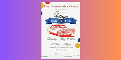 Imagem principal do evento Vintage Car Festival