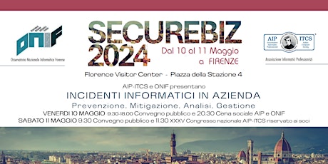 Convegno AIP-ONIF Firenze  SECUREBIZ 2024