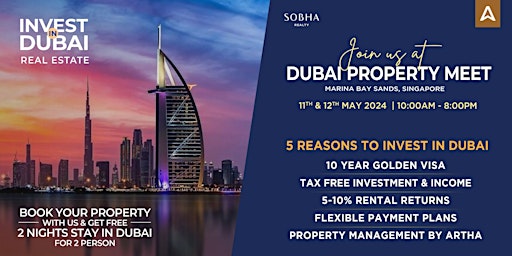 Imagem principal de Dubai Property Meet in Singapore