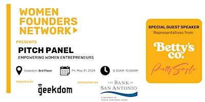 Hauptbild für Women Founders Network: Pitch Panel