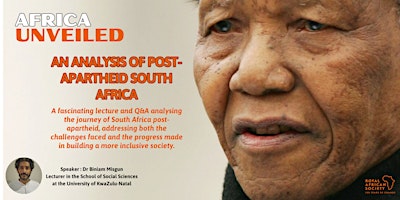 Hauptbild für AFRICA UNVEILED - An Analysis of Post-Apartheid South Africa