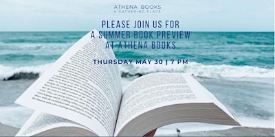 Primaire afbeelding van Summer Book Preview at Athena Books!