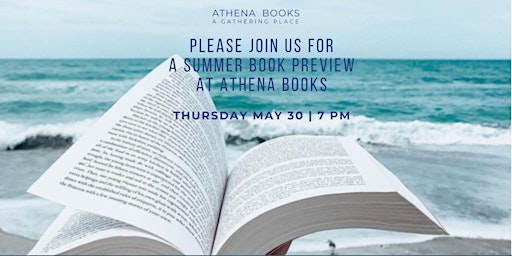 Summer Book Preview at Athena Books!
