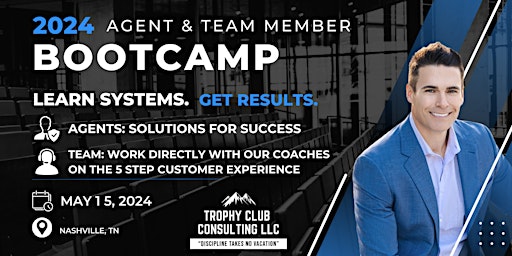 Trophy Club Bootcamp: Solutions for Success- Nashville primary image