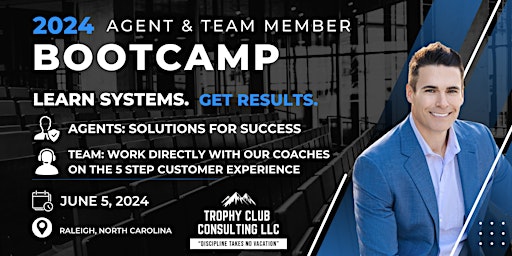 Trophy Club Bootcamp: Solutions for Success- Raleigh primary image