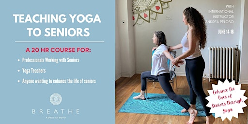 Imagem principal do evento Teaching Yoga to Seniors
