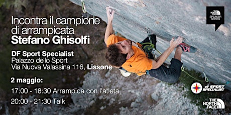 Speaker Series con Stefano Ghisolfi - incontra il campione di arrampicata