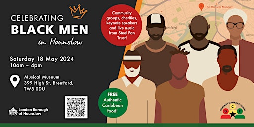 Imagem principal do evento Celebrating Black Men in Hounslow