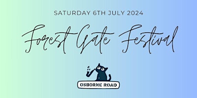 Forest Gate Festival Stalls Booking 2024 primary image