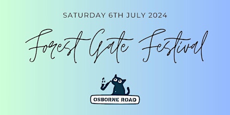 Forest Gate Festival Stalls Booking 2024