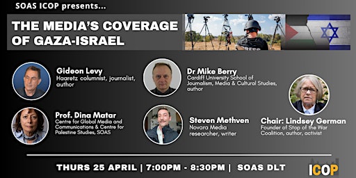 Imagem principal do evento The Media's Coverage of Gaza-Israel