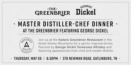 Greenbrier x George Dickel Paired Dinner