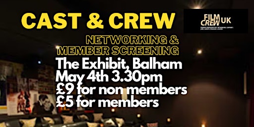 Film Crew & Cast networking & Social primary image